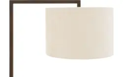 Goossens vloerlamp malmo bruin metaal - 8252127-{merk}-malmo-naar-boven-en-beneden-e27-max-18-watt-01